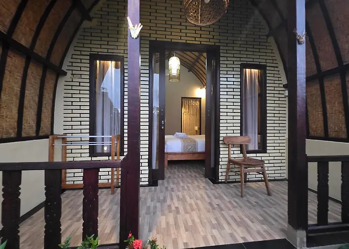 Alojamento de Acomodação e Pequeno-almoço Edem Cafe Ubud